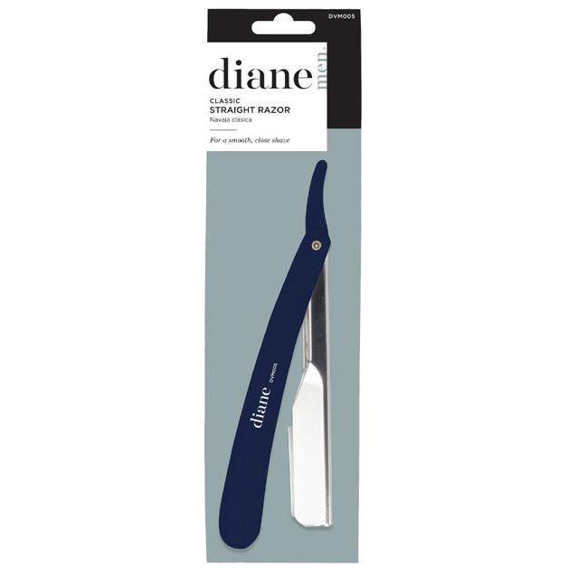 Straight Razor Blue Plastic Handle | DVM005 HAIR COLORING ACCESSORIES DIANE 