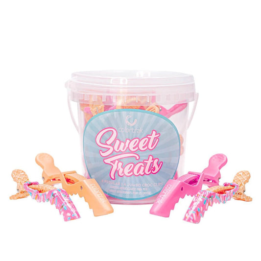Sweet Treats Croc Clip Bucket | 7093 | COLORTRAK HAIR COLORING ACCESSORIES COLORTRAK 
