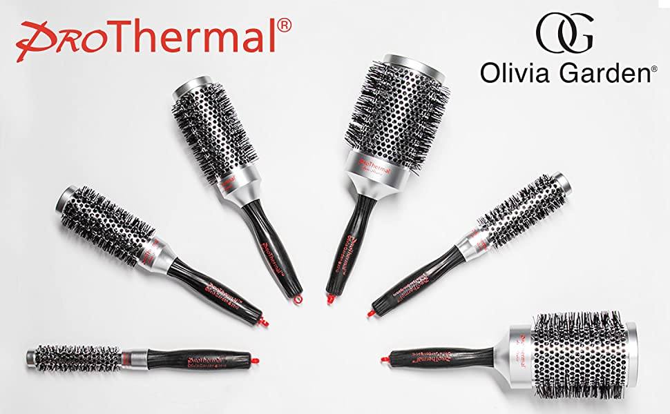 T-33 | 1 1/4" | ProThermal Anti-Static Collection COMBS & BRUSHES OLIVIA GARDEN 