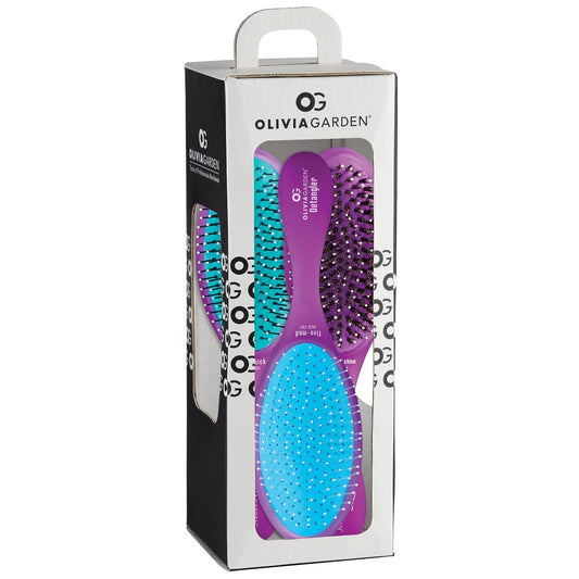 The OG Brush Collection | Purple | 721-OGDBOX01 | OLIVIA GARDEN COMBS & BRUSHES OLIVIA GARDEN 