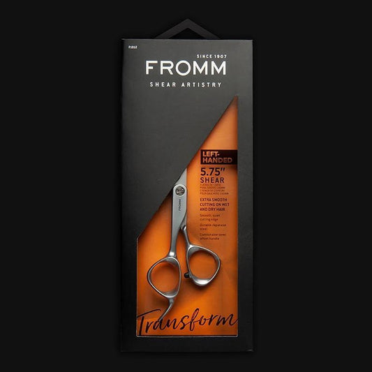 TRANSFORM 5.75” LEFT-HANDED HAIR SHEAR | F1012 | FROMM HAIR SHEARS FROMM 