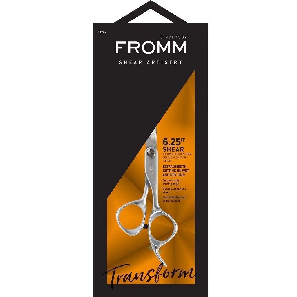 TRANSFORM 6.25” HAIR CUTTING SHEAR | F1011 | FROMM HAIR SHEARS FROMM 
