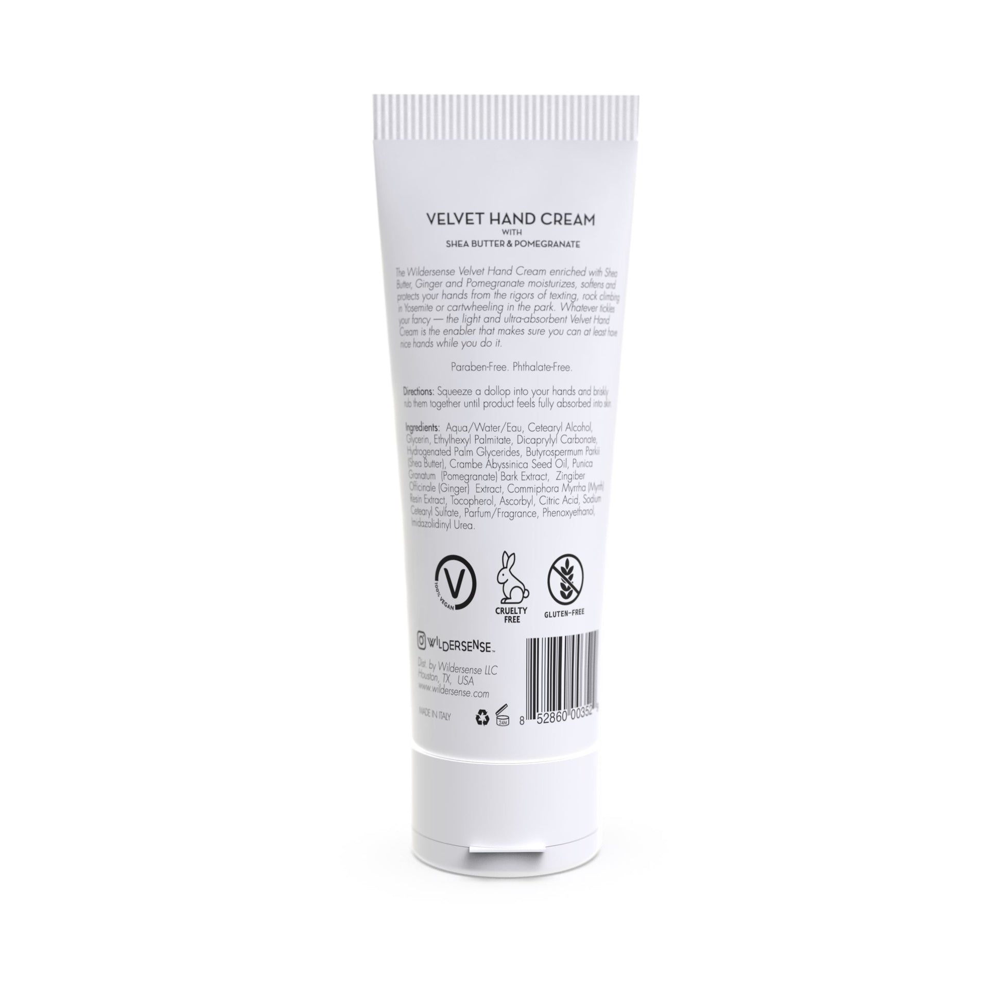 Velvet Hand Cream | Wildersense PERSONAL CARE WILDERSENSE 