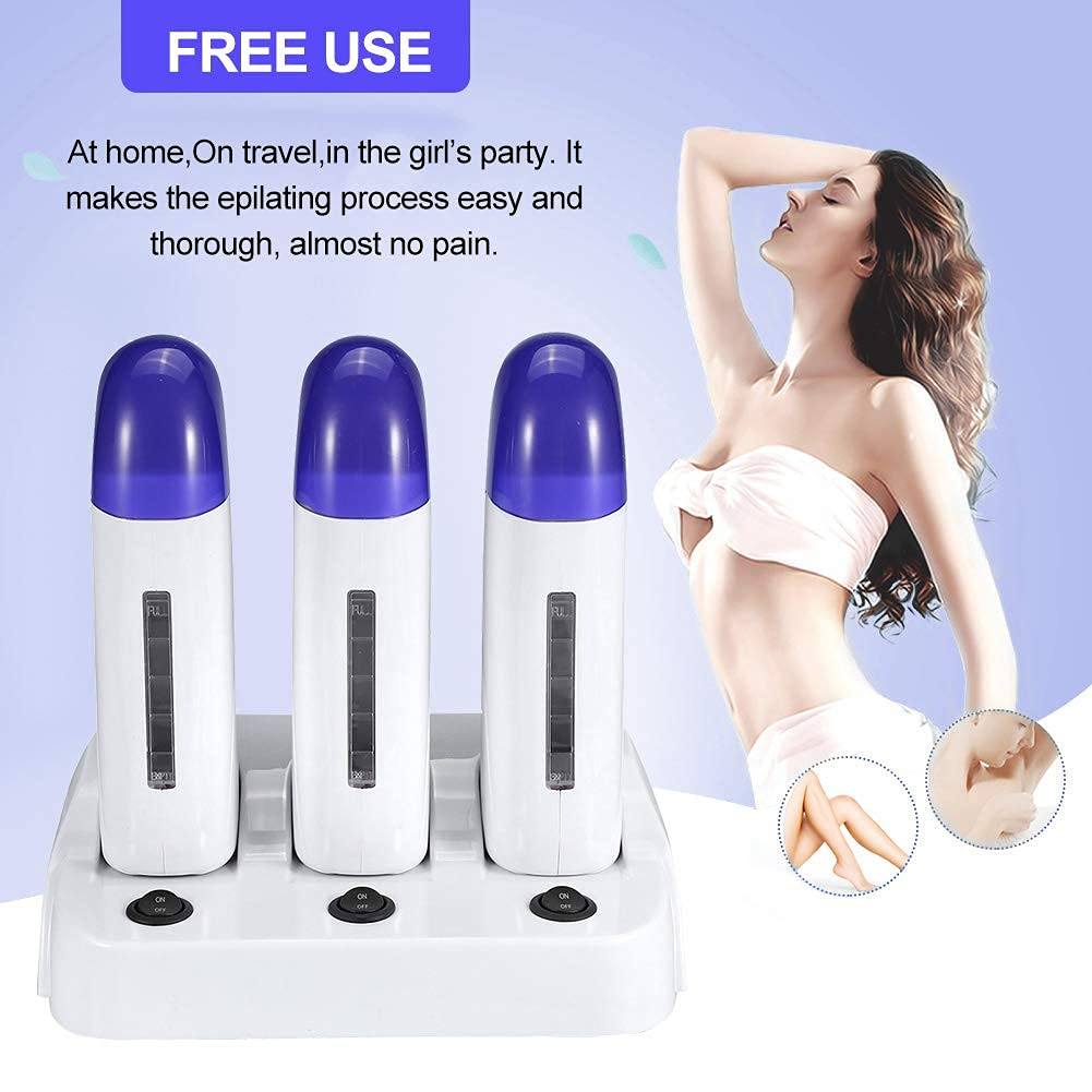 Amazon.com : Depilatory Soft Digital Roll On Wax Kit, Honey Wax Roller for  Women, Hair Removal with 2 Cartridge Refill and 100 pcs Wax Strips - Super  Easy To Use : Beauty & Personal Care