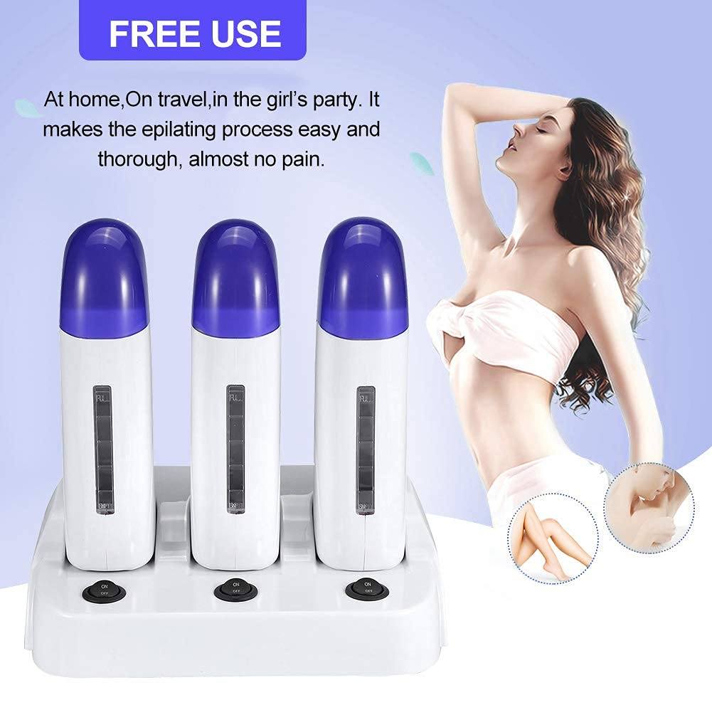 Wax Warmer | Cordless Triple Roll-On | NUDE U WAXING KITS & SUPPLIES NUDE U 