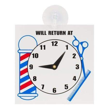 Will Return at | Clock Sign | SC-9017 MISC SCALPMASTER 