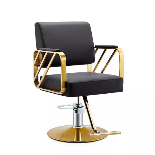 WL-S2265 | Styling Chair Salon Chairs SSW Black and Gold 